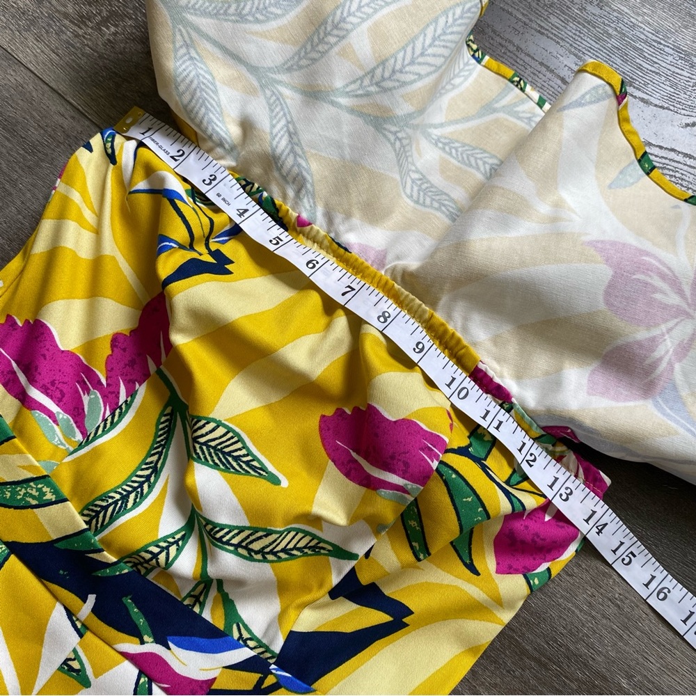 Flying‎ Tomato Yellow Floral Off the Shoulder Romper - Picture 9 of 12
